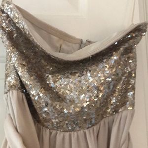 Rebecca Taylor Dresses - Sequin silk dress strapless Rebecca Taylor Dresses - Sequin silk dress strapless